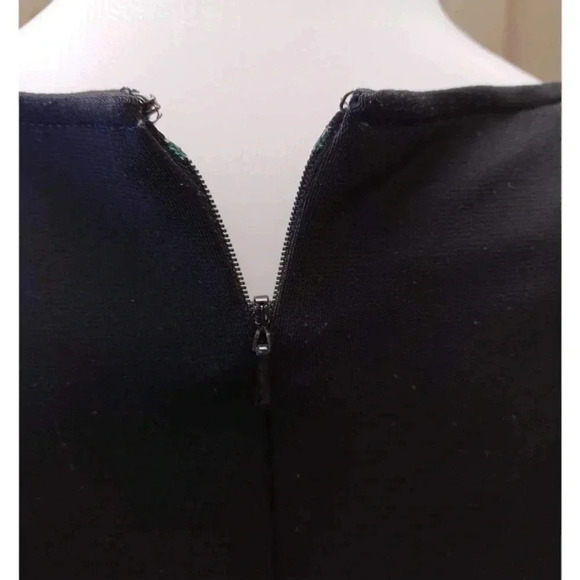 Evan Picone Black Midi  Dress Size 6 - Picture 7 of 11